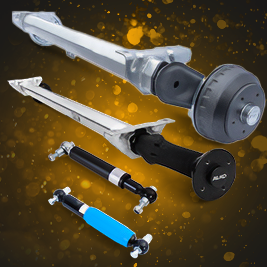 Osie i elementy zawieszenia