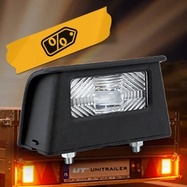 Oświetlenie tablicy rejestracyjnej