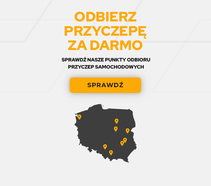 Odbierz przyczepę za darmo