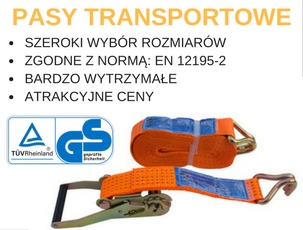 Pasy transportowe  - nowość w sklepie UNITRAILER