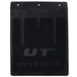 Chlapacz gumowy UNITRAILER osłona na błotnik odgięta 217/280mm