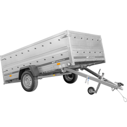 Przyczepka samochodowa 264x150 UNITRAILER GARDEN 265 KIPP z burtami BIS