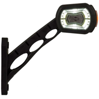 Lampa obrysowa HORPOL LDCC 2698 LED lewa na gumowym wysięgniku