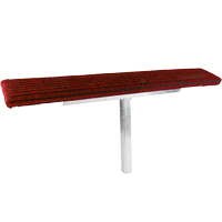 Podpora płaska boczna UNITRAILER dł. 59cm wys. 8cm do przyczepy podłodziowej