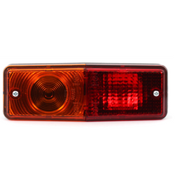 Lampa tylna WAŚ WO72U 40 3 funkcje uniwersalna