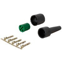 Konektor MANTES do lamp tylnych przyczepy bajonet 5-PIN zielony prawy
