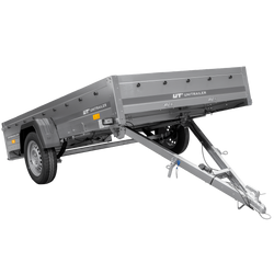 Przyczepka jednoosiowa na resorach 264x150 UNITRAILER GARDEN 265/R KIPP