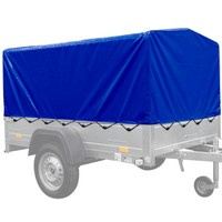 Pokrowiec na stelaż h-800 UNITRAILER plandeka do przyczepy 200x125cm GARDEN 201 KIPP