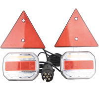 Lampy tylne TT Technology TT.12019T LED na magnes + wiązka 7,5m 7-PIN