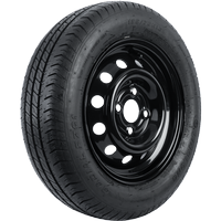 Koło do przyczepki OPONA LINGLONG 155/70 R13 75N FELGA UNITRAILER czarna 4Jx13"H2 4x100 ET:30