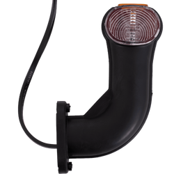 Lampa obrysowa ASPÖCK SUPERPOINT II prawa na gumowym wysięgniku