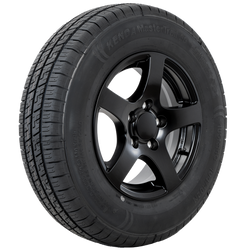 Koło wzmacniane do przyczepy OPONA KENDA 185/80 R14C 104/102N FELGA ALU STARCO czarna 5.5Jx14"H2 5x112 ET:30