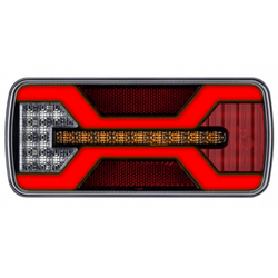 Lampa tylna KAMAR X-SPIDER L2431 bajonet 5PIN 6 funkcji prawa