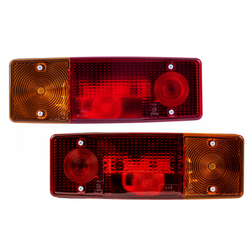 Lampy tylne WAŚ WE549L+WE549P 4 funkcje lewa+prawa