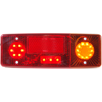 Lampa tylna WAŚ WE551DP 484 LED 4 funkcje prawa