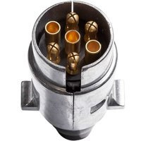 Wtyczka wtyk 7-PIN KAMAR do gniazda haka przyczepy lawety metalowa