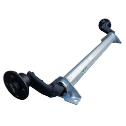 Oś niehamowana AL-KO OPTIMA do przyczepki podłodziowej 750kg 960mm 1280mm 4x100