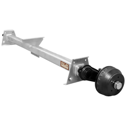 Oś hamowana KNOTT VGB15MV do przyczepy / lawety 1550kg 1616mm 2110mm 5x112