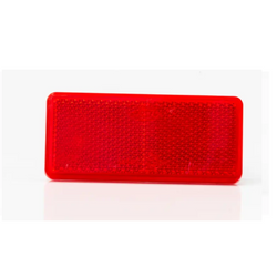 Odblask prostokątny czerwony FRISTOM DOB-035C 90x40mm światło odblaskowe