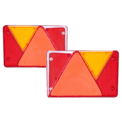Klosze do lamp tylnych ASPÖCK MULTIPOINT IV lewy+prawy
