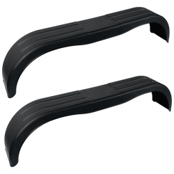 Komplet dwóch błotników tandem do przyczepy 13-14" DOMAR D20250 nadkola płaskie 1500/220mm