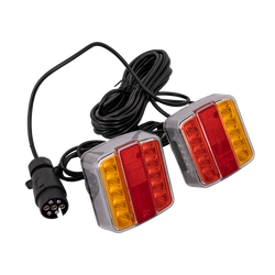 Lampy tylne TT Technology TT.12007 LED 4 funkcje lewa+prawa, na magnes