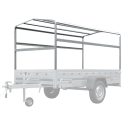 Stelaż H-1100 na plandekę pokrowiec przyczepy UNITRAILER GARDEN TRAILER 264  i 264/2KIPP