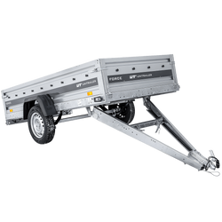Przyczepka samochodowa na resorach 264x125 UNITRAILER FORCE 264/R KIPP