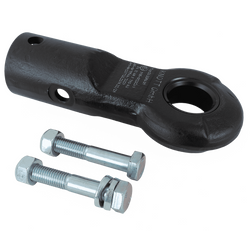 Zaczep oczkowy KNOTT KK7488S do przyczepy 3500kg z dyszlem rurowym 50mm nowy typ