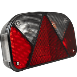 Lampa tylna ASPÖCK Multipoint II 6 funkcji prawa