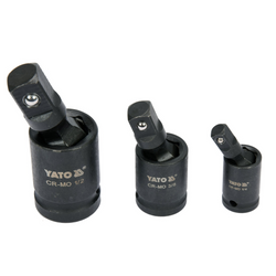 Zestaw przegubów udarowych YATO YT-10643 1/4", 3/8", 1/2" 3el.