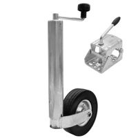 Koło podporowe z klemą obejmą WINTERHOFF ST60-255SB+KLE60 250kg 60mm 525-755mm