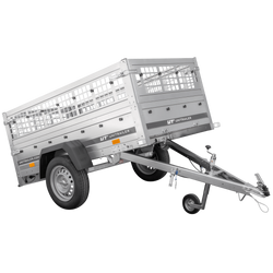 Przyczepka lekka 200x106 UNITRAILER GARDEN 200 KIPP z burtami siatkowymi