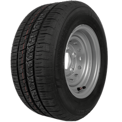 Koło wzmacniane do przyczepy OPONA KENDA 195/55 R10C 98/96N FELGA KENDA 6Ix10"H2 5x112 ET:-4