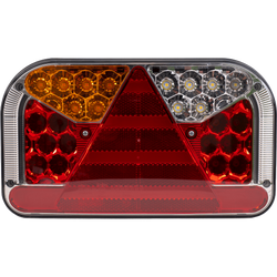 Lampa tylna FRISTOM FT-170 LED bajonet 6 funkcji lewa