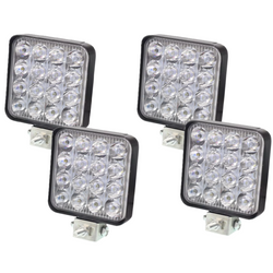Zestaw czterech lamp roboczych LED reflektor HERMON LLP16MINI 16xLED 2880lm