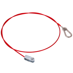 Linka zrywu awaryjna zabezpieczająca KNOTT zrywka z karabińczykiem 1700mm