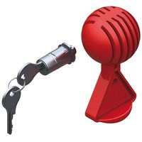 Zabezpieczenie zaczepu kulowego przyczepy AL-KO AK161 AK270 wkładka do zamka + Safety Ball