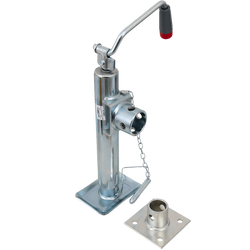 Komplet podpora korbowa S.170033 + adapter S.29317 SIMOL do przyczepy lawety 1300kg