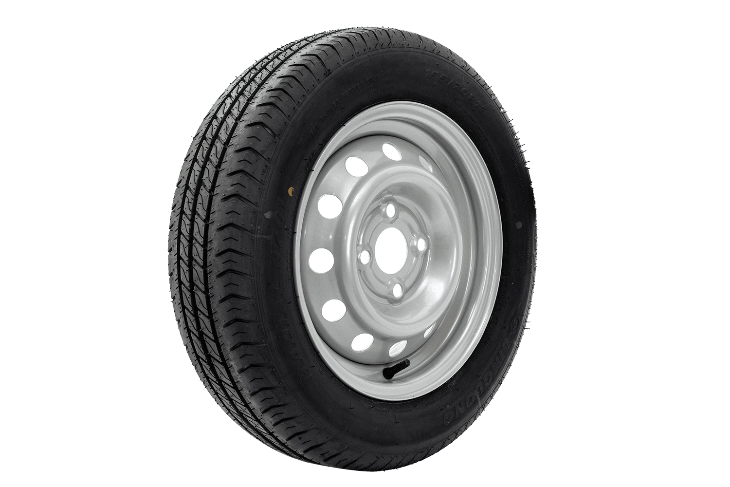 Roue complète UNITRAILER 165 R13 C 96/94 N 4,5 Jx13 LK 5 x 112 pour remorque de Voiture