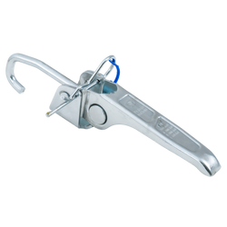 Zaczep burtowy z hakiem STEELPRESS ZB-03C zamknięcie burty przyczepy