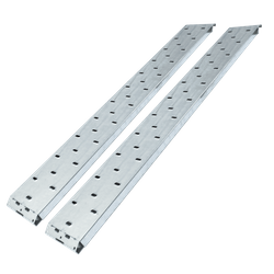 Najazdy UNITRAILER rampy najazdowe stalowe do przyczepy lawety 250cm 3000 kg komplet 2szt