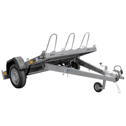 Przyczepka motocyklowa 220x155 UNITRAILER MOTO 3 Resorowa