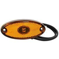 Lampa obrysowa ASPÖCK FLATPOINT II LED pomarańczowa uniwersalna