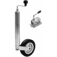 Koło podporowe z klemą obejmą żeliwną WINTERHOFF ST48-200VB+KLE48-G 150kg 48mm 505-725mm