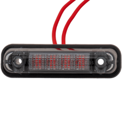 Lampa obrysowa FRISTOM FT-081 LED DARK czerwona uniwersalna