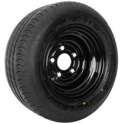 Koło wzmacniane do przyczepy OPONA LINGLONG 195/55 R10C 98/96N FELGA UNITRAILER czarna 6Jx10"H2 5x112 ET:-4