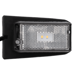 Lampa obrysowa DOBPLAST DPT15 LED biała uniwersalna z uchwytem