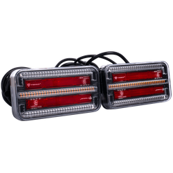 Lampy tylne TT Technology TT.12024 LED 3 funkcje lewa+prawa, na magnes