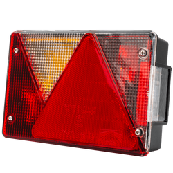 Lampa tylna ASPÖCK Multipoint IV 6 funkcji lewa